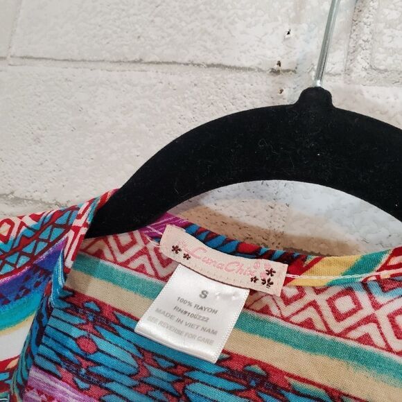 Luna Chix from Pacsun colorful kimono - Picture 2 of 12